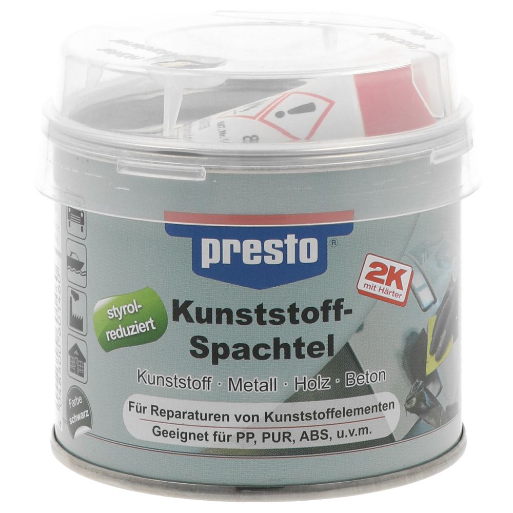 Kunstoffspachtel zur Ausbesserung beschädigter Profile