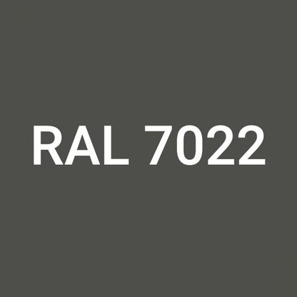 Folie für Fensterrahmen in Umbragrau 7022